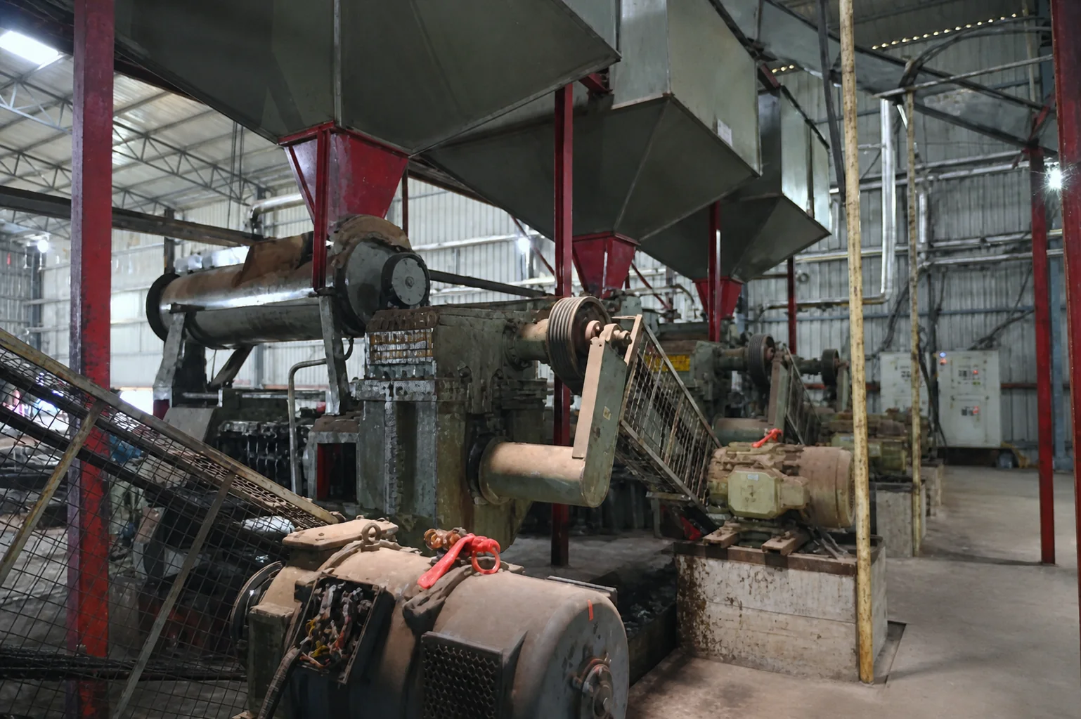 CNSL processing machinery