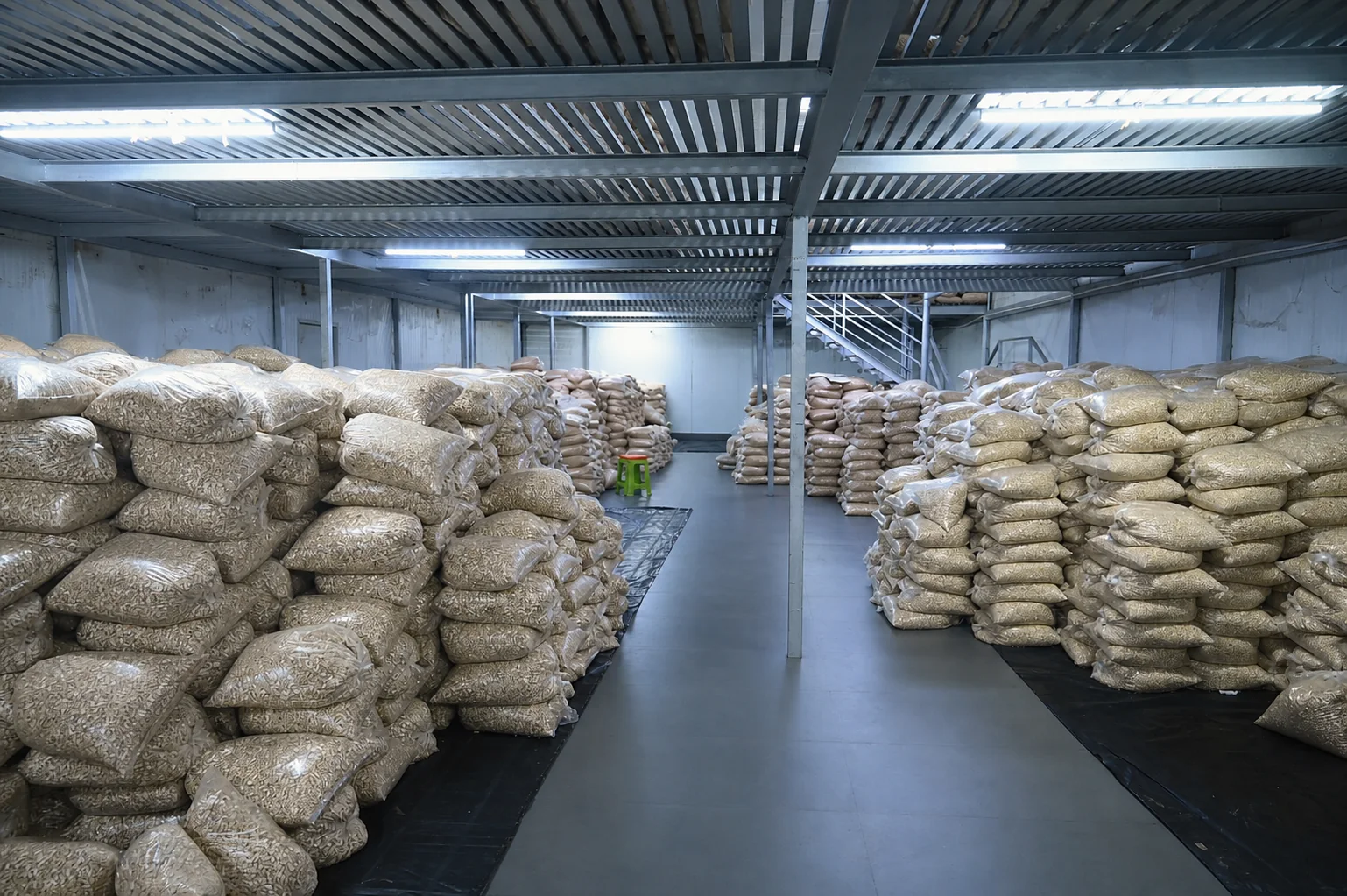 Finished cashew kernel warehouse